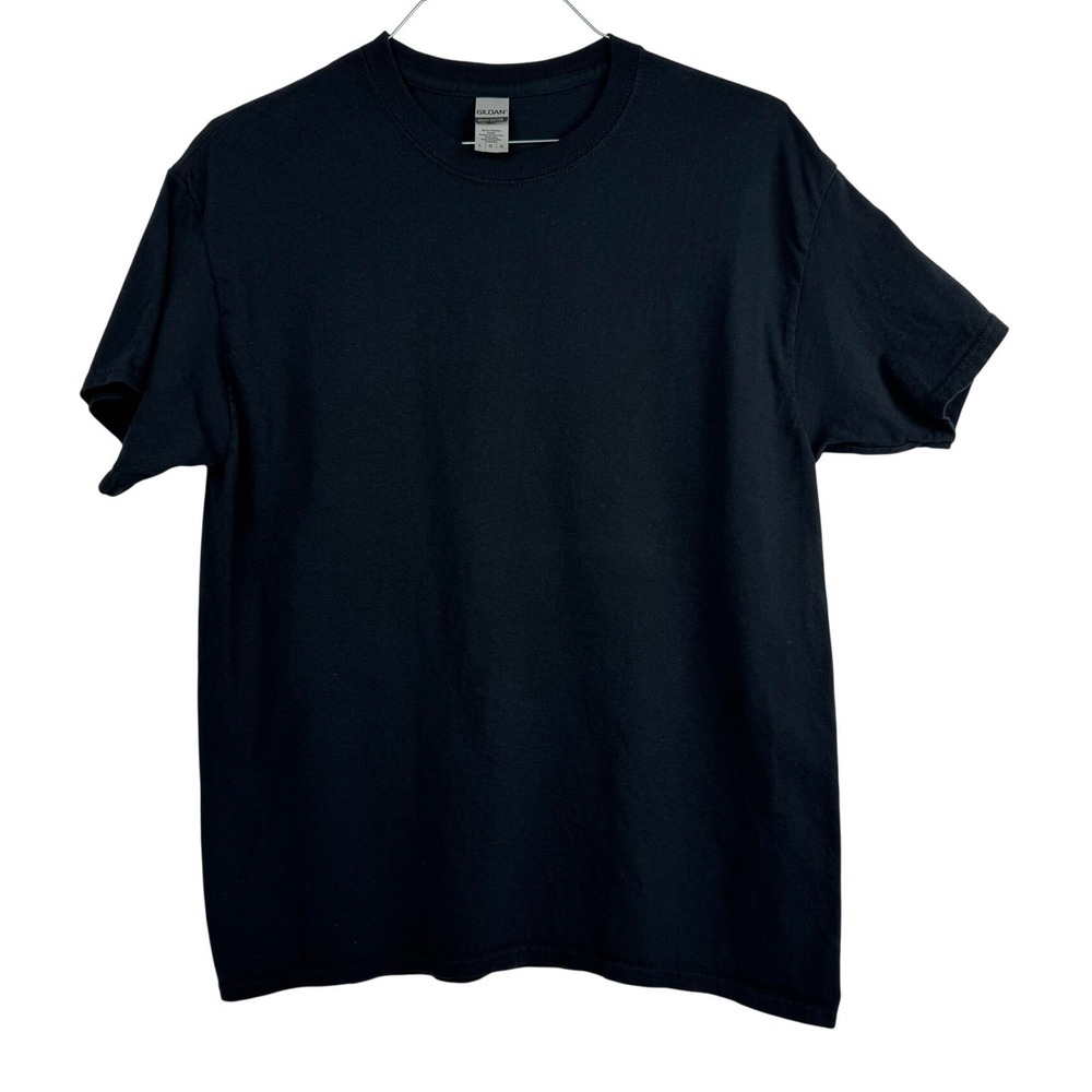 Gildan Heavy Cotton Blank Blank T-Shirt Size‎ Large Basic Tee Skater Streetwear